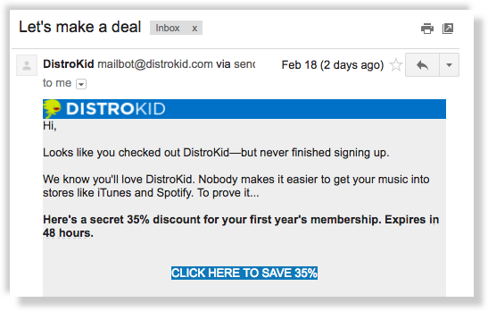 DistroKid Promo